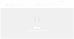 Desktop Screenshot of exceleron.com